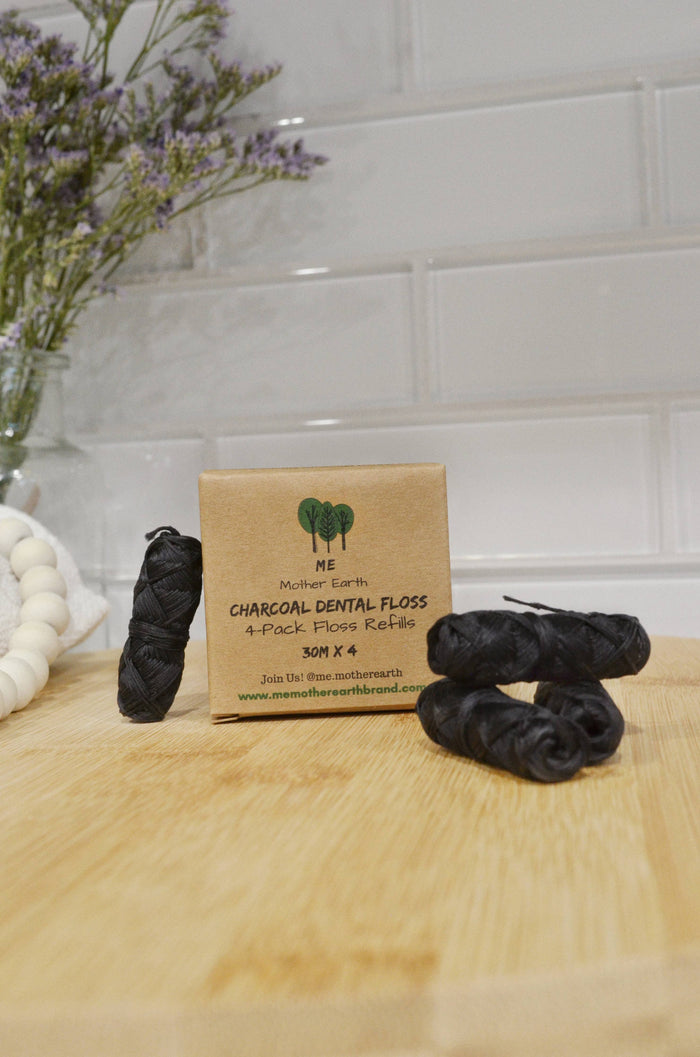 Charcoal Dental Floss | Biodegradable & Vegan