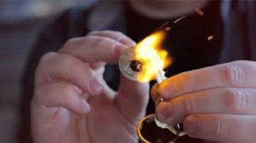 Cigatration -  Push a Lit Cigarette Through a Borrowed Quarter!