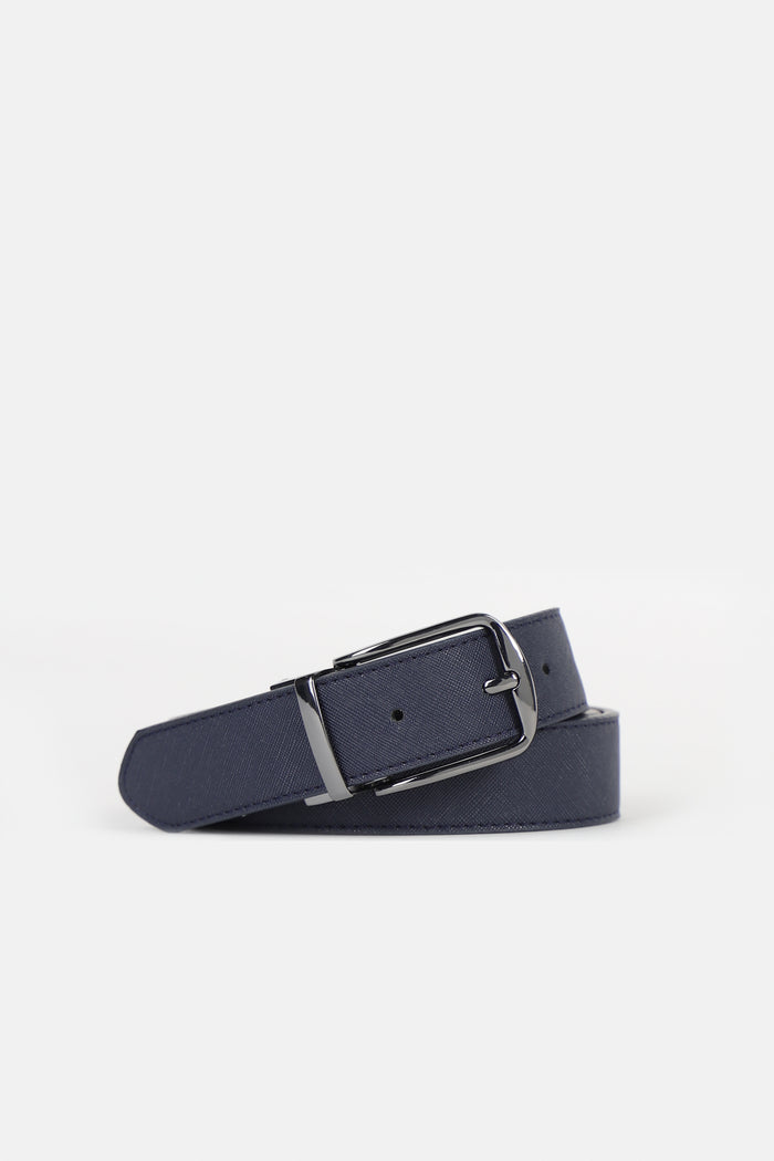 CINTURA REVERSIBILE BLEU - Sonnybono