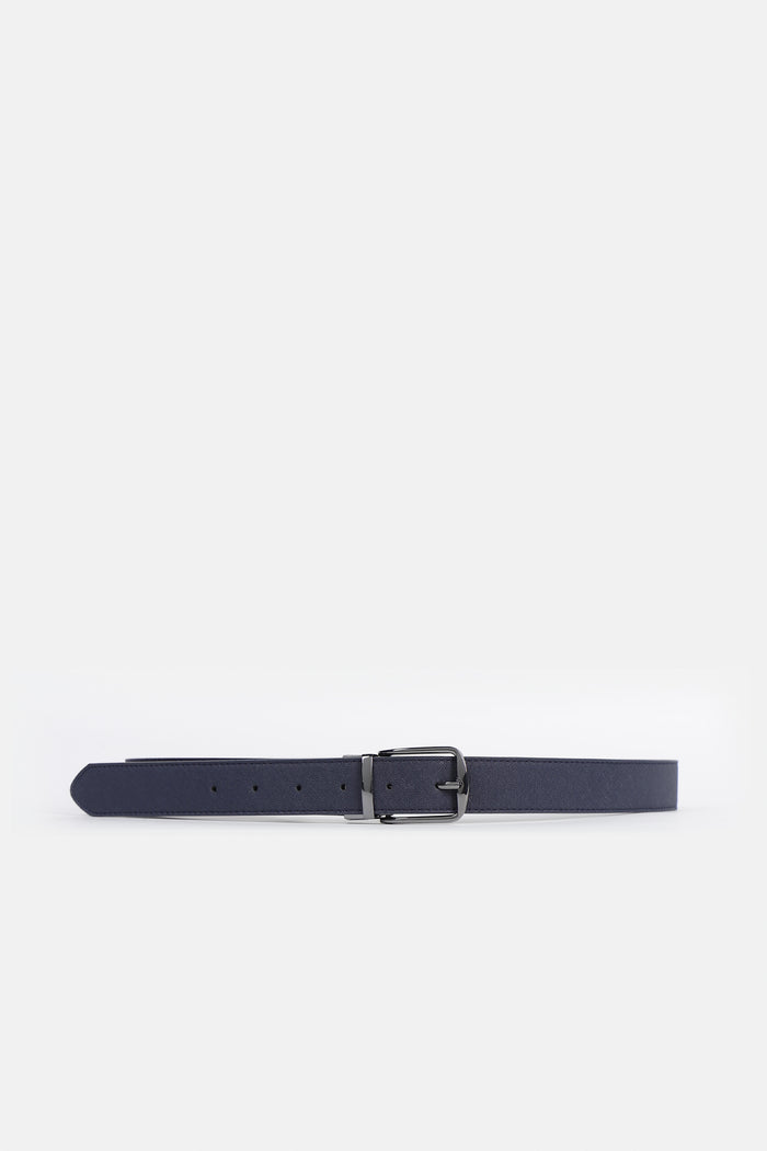 CINTURA REVERSIBILE BLEU - Sonnybono