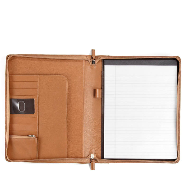 Classic-Zippered-Padfolio-Tan-644-229