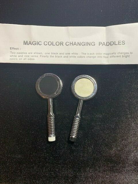 Color Changing Paddles - Easy To Do Magic - Magic Color Changing Paddles
