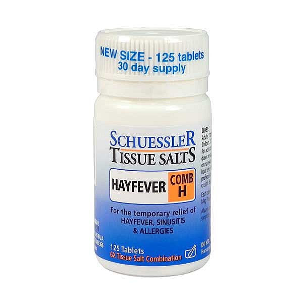 Schuessler Tissue Salts Combination H - Hayfever_1