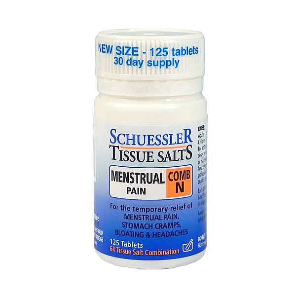 Schuessler Tissue Salts Combination N - Menstrual Pain_1