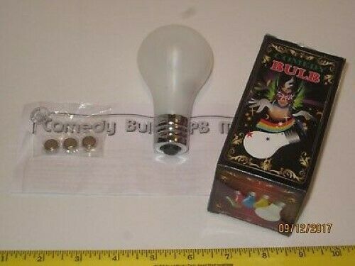 Comedy Magic Light Bulb - Light Bulb Lights Up in Your Hand! - Easy To Do