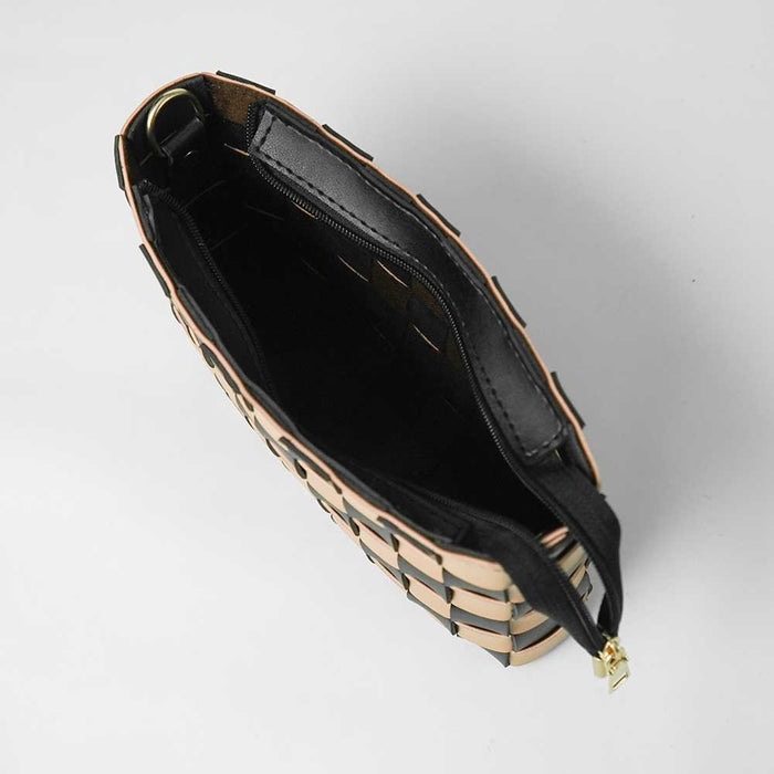 Cot Bag (Black & Peach) - astorebags.pk