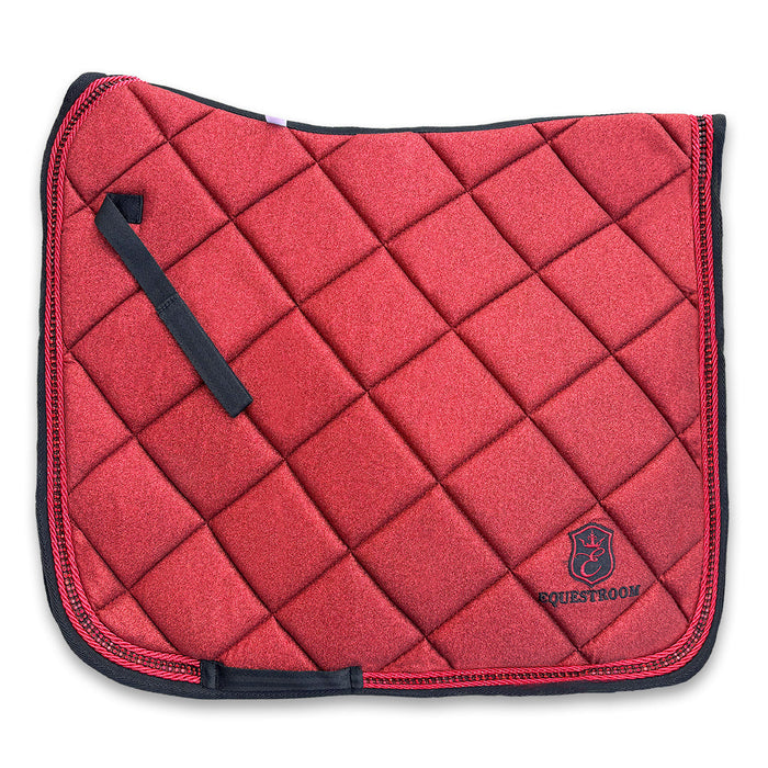 Crimson Red Saddle Pad