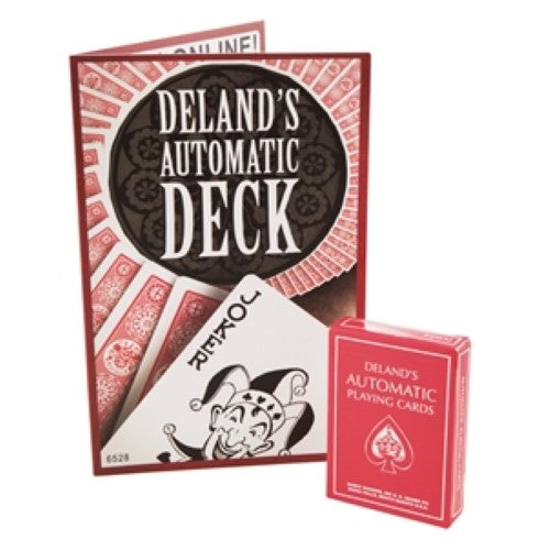 Deland's Automatic Playing Cards - Marked, Stacked and Stripped Deluxe Deck!