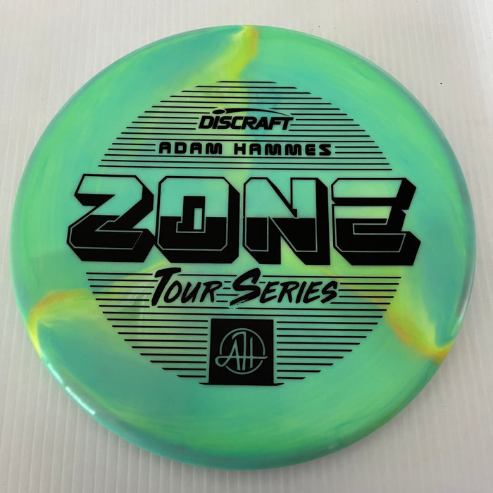 Teal Green & Orangey Yellow/Black Stamp/173-174g 16