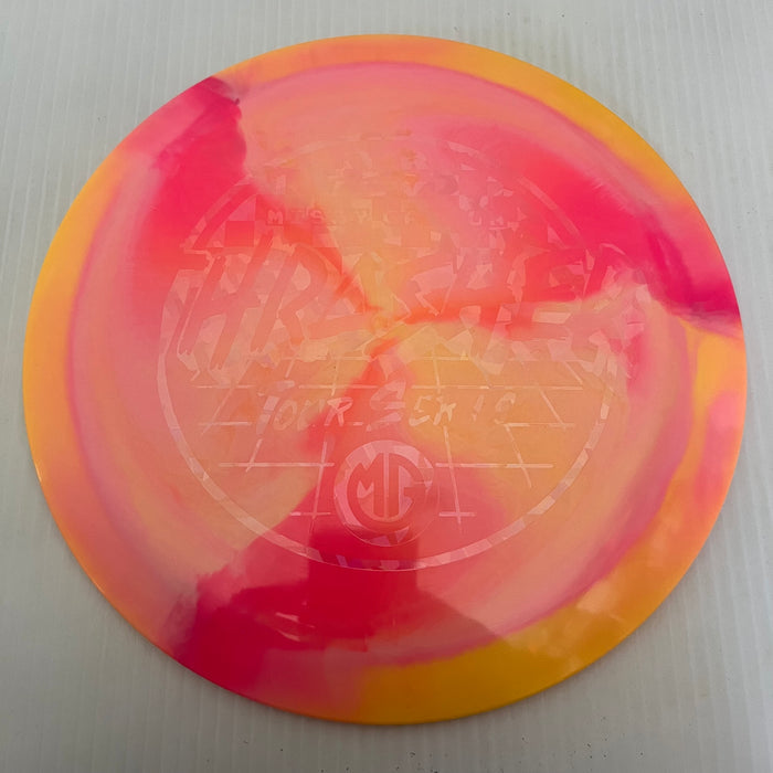 Yellowy Orange & Pink/Ghost Shatter Stamp/170-172g 13