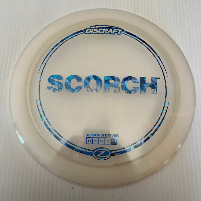 White/Light Blue Shatter Stamp/170-172g