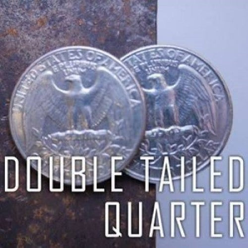 Double Sided Quarter - You Can't Lose! - Heads or Tails on Both Sides - Win Coin Tosses!