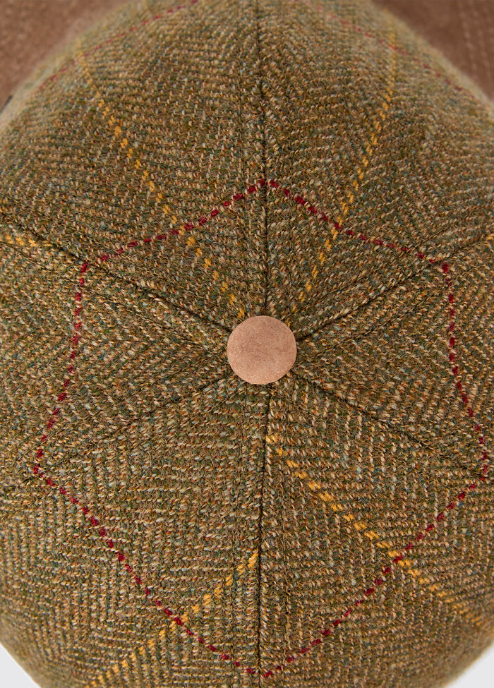 Dowd Mens Tweed Cap - Elm