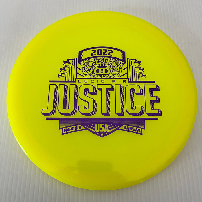 Dynamic Discs 2022 Pro Worlds Lucid Air Justice 5/1/0.5/4