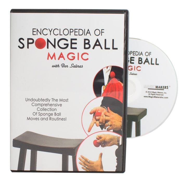 Encyclopedia of Sponge Ball Magic - With Sponge Balls and DVD!