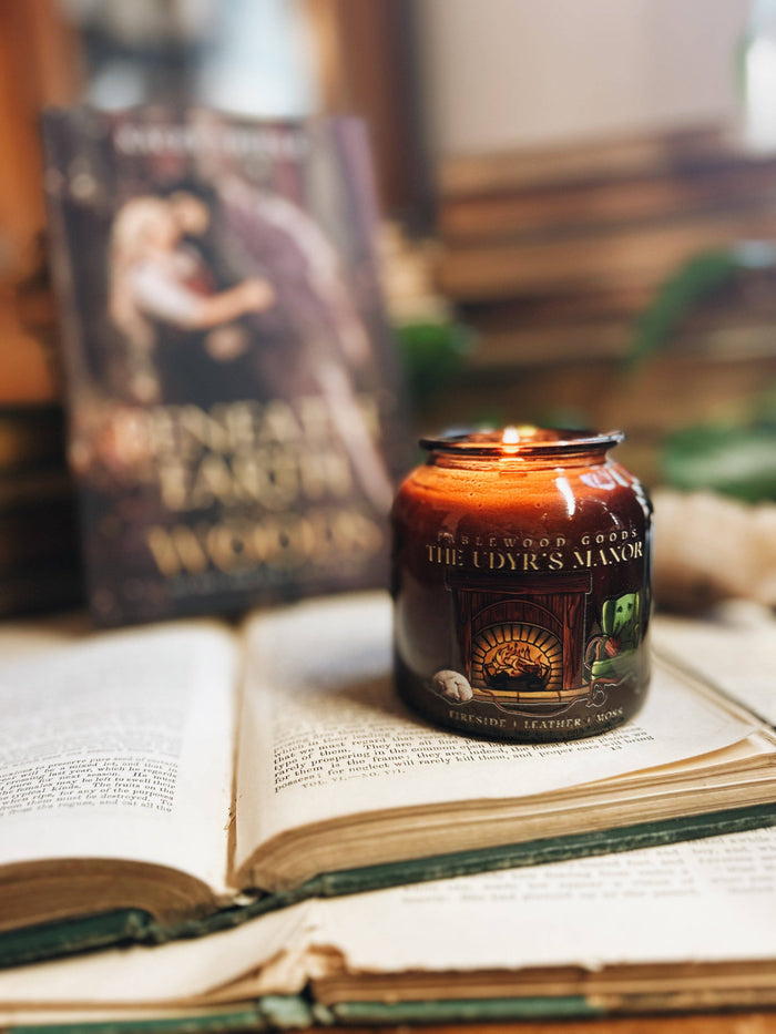 Fablewood Goods - The Udyr's Manor | 8oz Apothecary Soy Candle