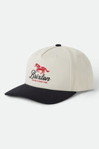 Unisex Good Times NetPlus Snapback in the color Black/Whitecap - Front Product View