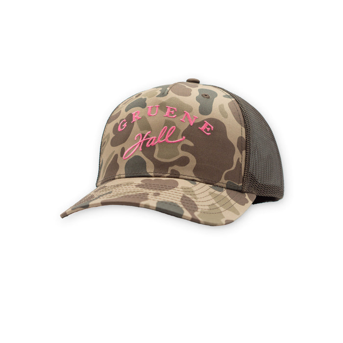 Gruene Hall Logo Camo Cap #112PFP