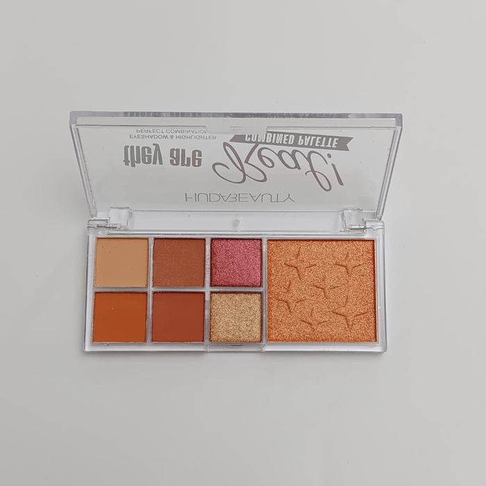 Huda Beauty "They Are Real!" Combined Eyeshadow & Highlighter Palette - Lotshop.pk