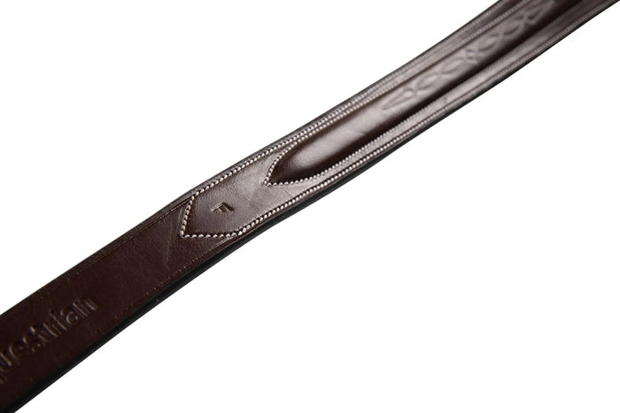 Huntley Equestrian Sedgwick Fancy Stitched Running Martingale, Cob size