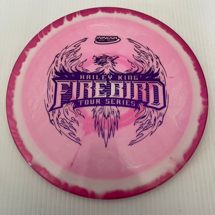 Pink Halo/Purple Stamp / 173-5 grams