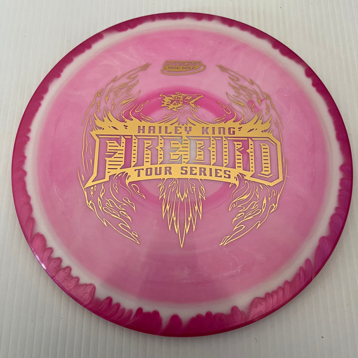 Pink Halo/Gold Stamp / 173-5 grams