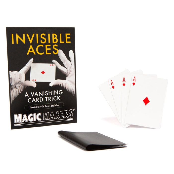 Invisible Aces AKA Outlaw Bicycle Packet Card Magic Close-up Trick