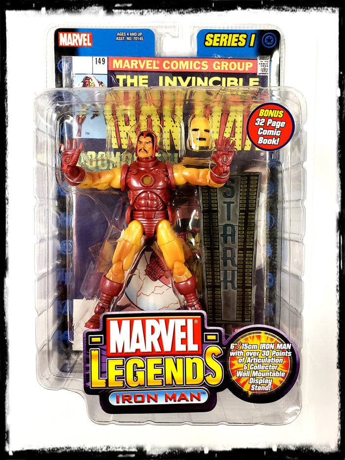 IRON MAN – MARVEL LEGENDS SERIES 1 ACTION FIGURE!