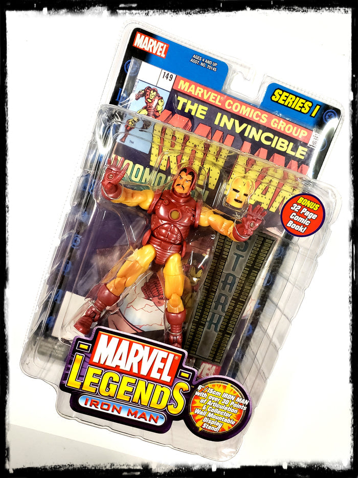 IRON MAN – MARVEL LEGENDS SERIES 1 ACTION FIGURE!