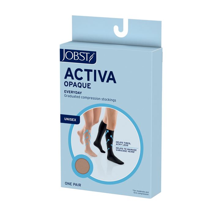 JOBST® Activa Opaque Knee High 20-30mmHg