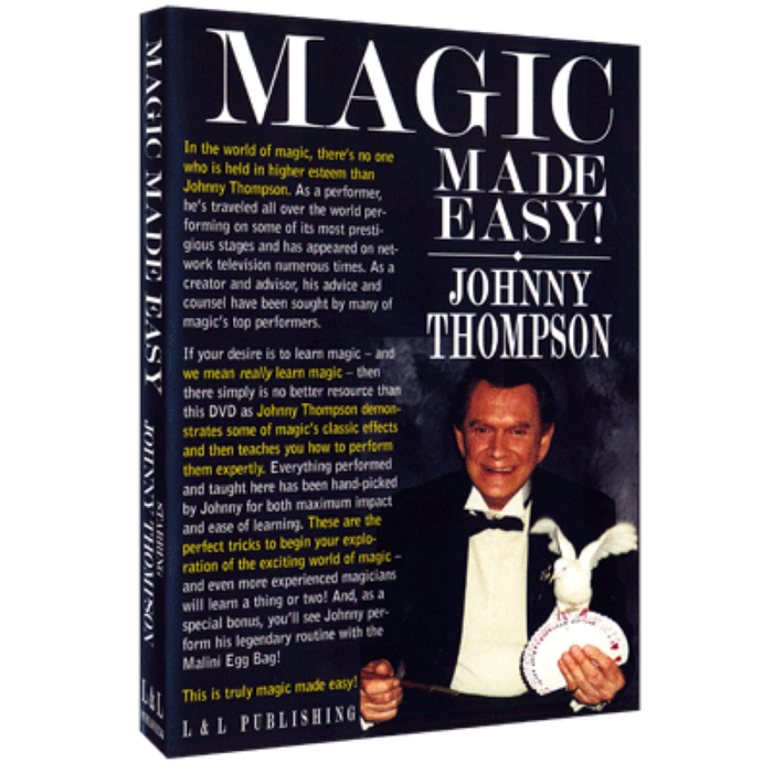 Johnny Thompson's Magic Made Easy by L&L Publishing - DVD