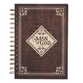 Journal Wirebound Brown Man of God 1 Tim. 6:11