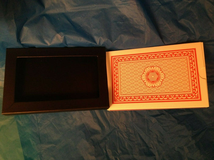 Jumbo Disappearing Card Deck - Case of Cards Vanish in Frame! - Large Size!