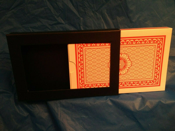 Jumbo Disappearing Card Deck - Case of Cards Vanish in Frame! - Large Size!