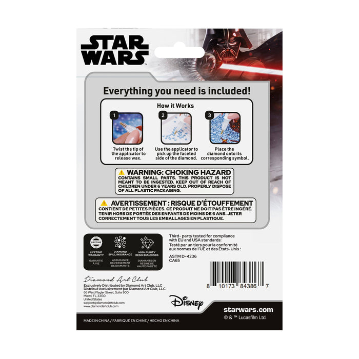 Keychain - Vader's Shadow - Diamond Art Club DIY Kit