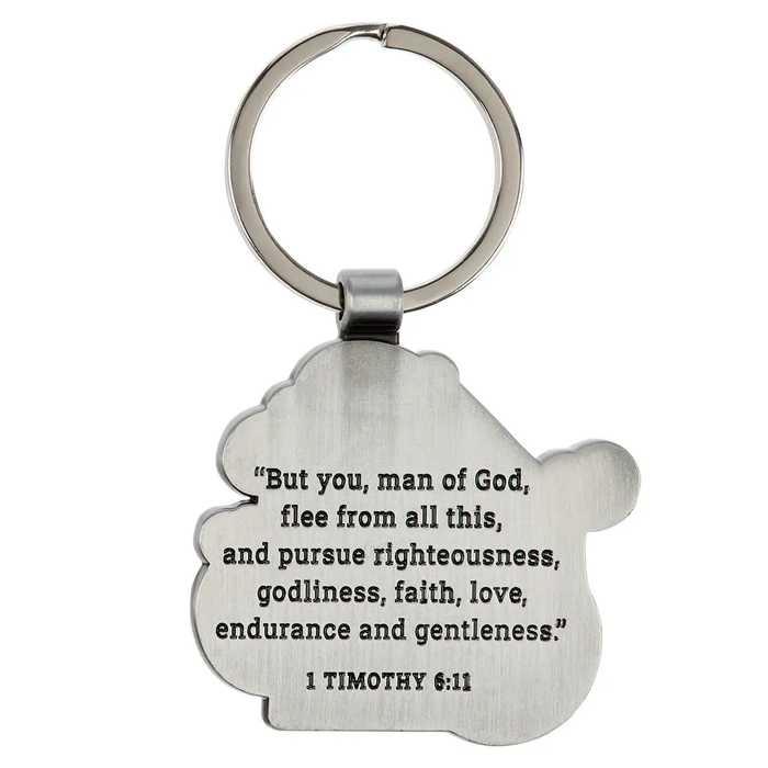 Keychain Man of God 1 Tim. 6:11