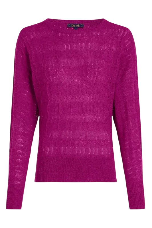 King Louie Valentina Top Terme Vivid Purple