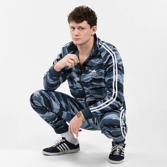 KS Sport Kamysh Blue Tigerstripe Tracksuit