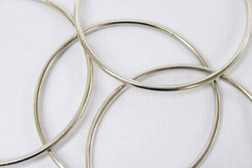 Linking Rings - 8 Ring/10" Set - Bright Lasting Finish- Rings Link Together!
