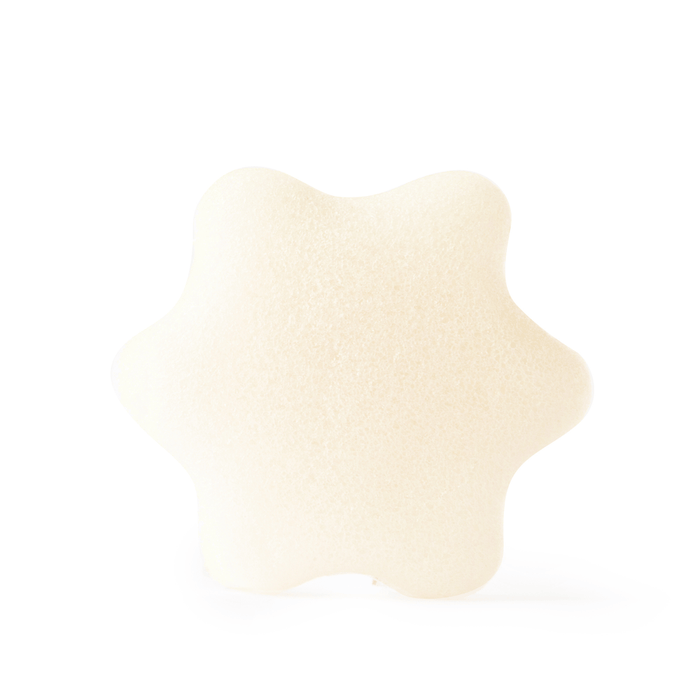 little charlie™ Konjac Sponge | Bathorium natural textured body sponge designed for gentle skincare and daily cleansing in a soft, unique shape.