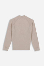 MAGLIA MEZZO COLLO A COSTINE M B.GE CH