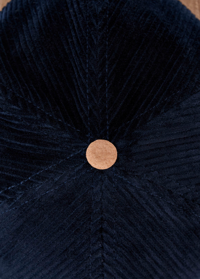 Marino Corduroy baseball cap - Navy