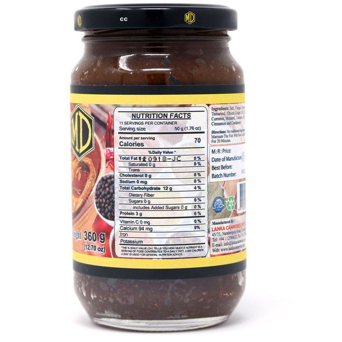 MD Fish Curry Mix 360g