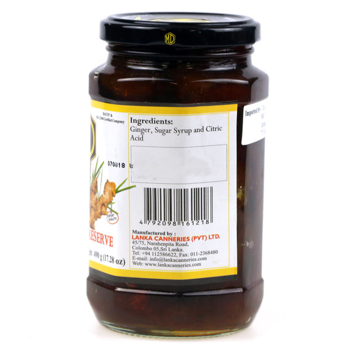 MD Ginger Preserve 490g