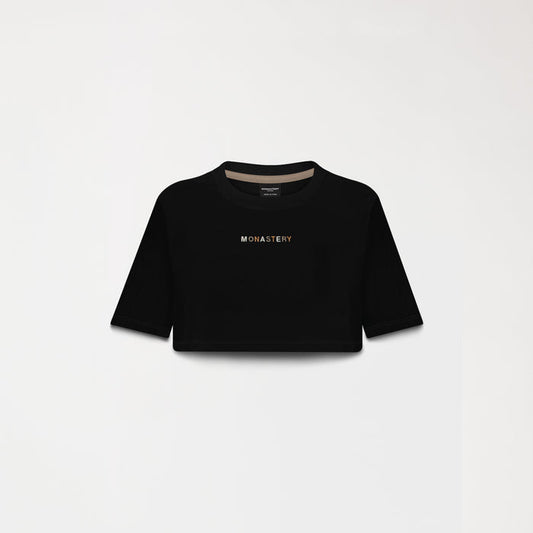 MED CROP TOP WOMEN BLACK