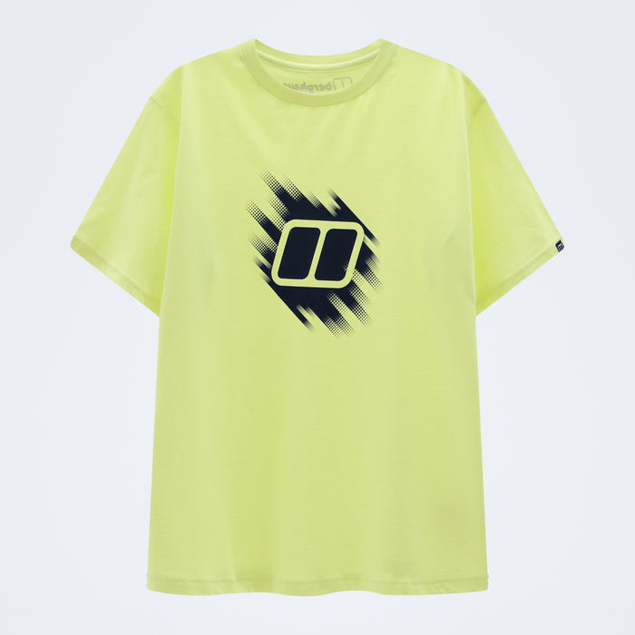 Men's Sketched Blocks Essential Tee - Green
