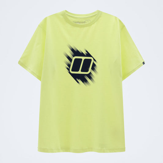 Men's Sketched Blocks Essential Tee - Green