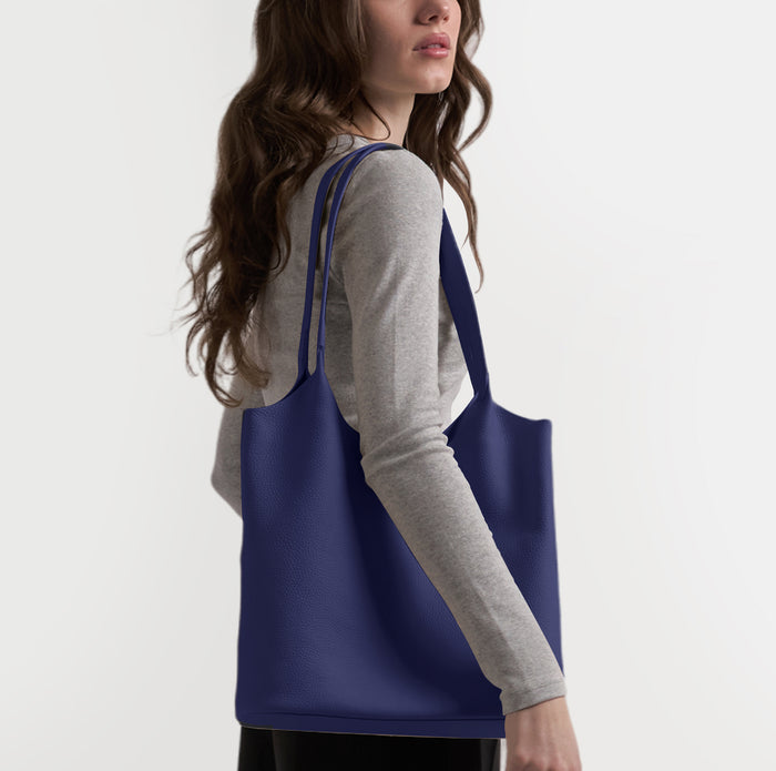 Mia Large Shopper Tote Regatta Blue