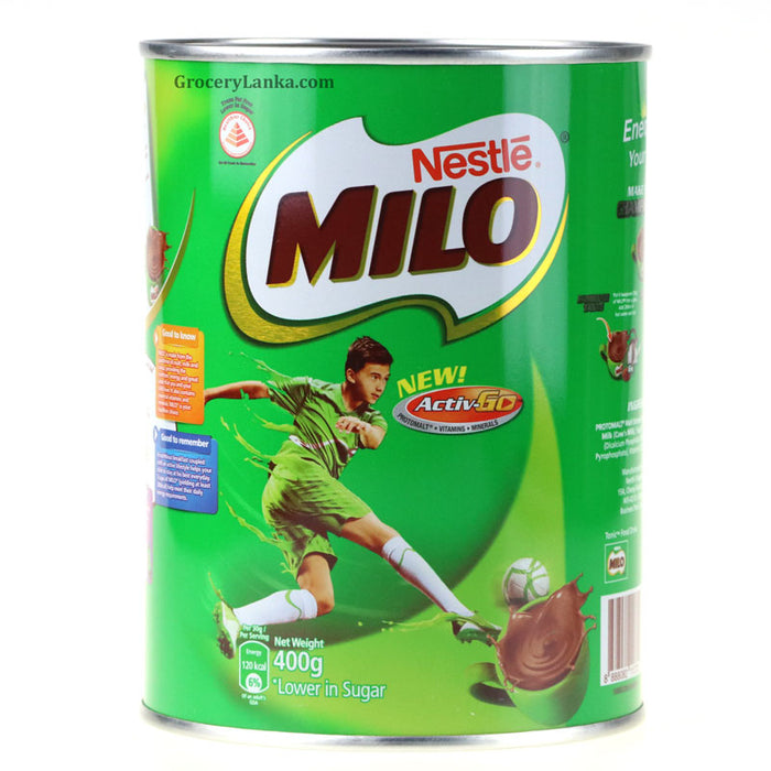 Milo Chocolate Malt Drink – 400g (Product of Singapore)