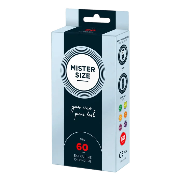 Mister Size kondomer 60 mm 10 stk.